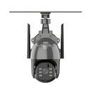 CAMERA EXTERIEUR WIFI 360 SANS FIL PTZ SOLAIRE SURVEILLANCE