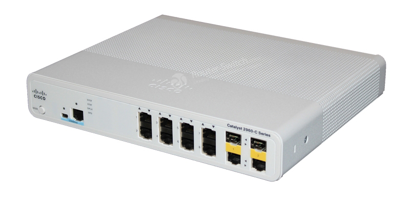 
Cisco Catalyst WS-C2960C-8TC-L, Géré, L2, Fast Ethernet (10/100), Full duplex

