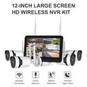 CAMERA  4CH PROFESSIONNEL VIDEO WIFI IP KIT 