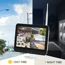 CAMERA  4CH PROFESSIONNEL VIDEO WIFI IP KIT 
