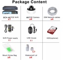 CAMERA  A VISION NOCTURNE A DOME 8 CANAUX 3MP AVEC DVR ETANCHE