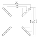 Adaptateur VESA 32" - 55"