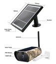 CAMERA  EXTERIEUR 4G  WIFI SOLAIRE 2MP COMPLET