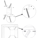 Adaptateur VESA 32" - 55"