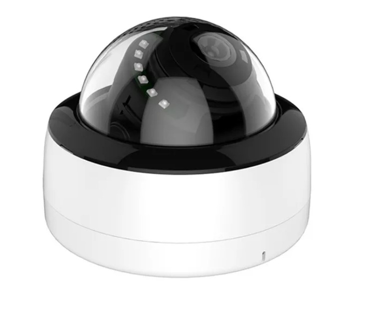 CAMERA  KIT DVR 3MP 4 CANAUX ANTI-VANDALISME DOME BALL POE IP POUR MAGASINS