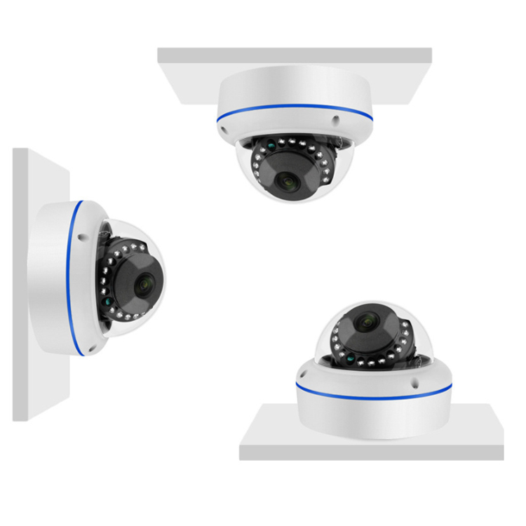 CAMERA  SURVEILLANCE A DOMICILE DOME EN METAL 8MP POE NVR CCTV DVR 4K