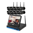 CAMERA AND DVR 8 PCS  SYSTEM KIT CCTV 8 CAMERA FULL HD NVR KIT WIFI 