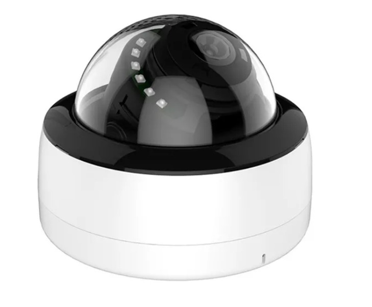 CAMERA IP DOME INTERIEUR POE NVR 4CH 5MP AVEC MICROPHONES POE