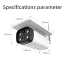 CAMERA SOLAIRE DE SURVEILLANCE ETANCHE EXTERIEURE HD  GSM WIFI 4