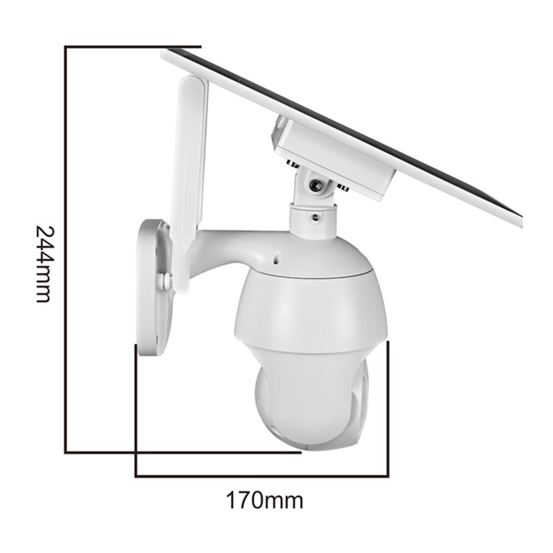 CAMERAS SANS FIL EXTERIEURE  WIFI   SOLAIRE 4G PTZ