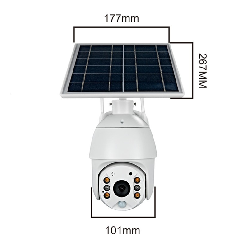 CAMERAS SANS FIL EXTERIEURE  WIFI   SOLAIRE 4G PTZ