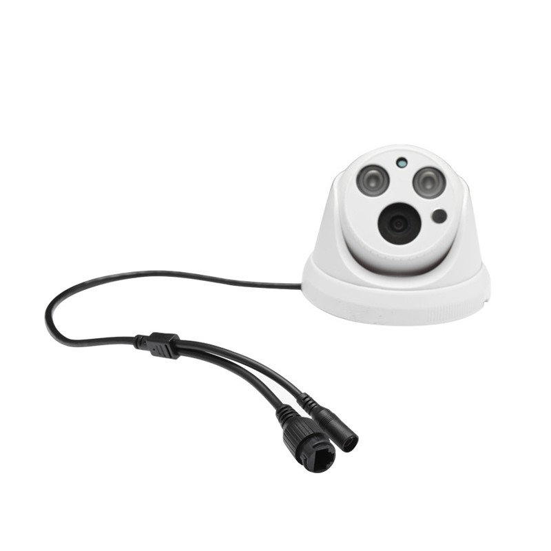 CAMÉRA 3MP PLASTIC DOME CCTV IP AUDIO INTÉGRÉE 