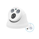 CAMÉRA 3MP PLASTIC DOME CCTV IP AUDIO INTÉGRÉE 