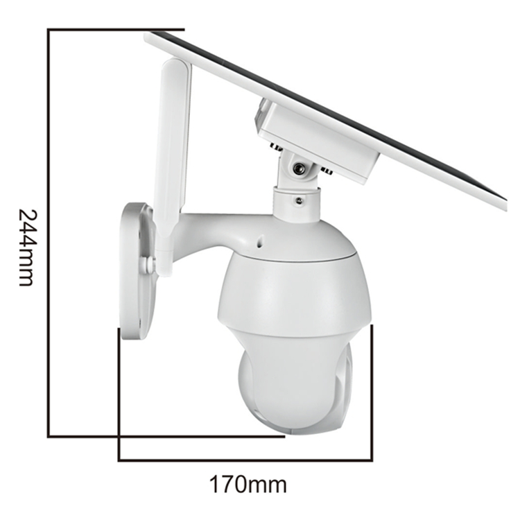 CAMERAS SANS FIL EXTERIEURE  WIFI   SOLAIRE 4G PTZ