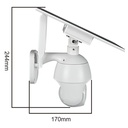 CAMERAS SANS FIL EXTERIEURE  WIFI   SOLAIRE 4G PTZ