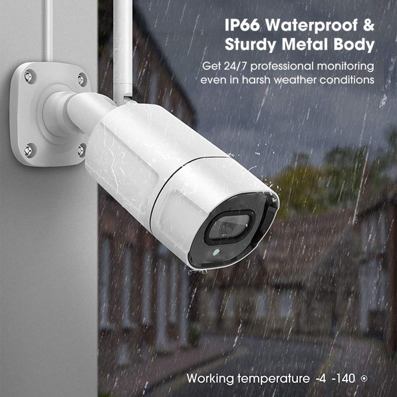 Camera cube 1,3 Mpix IP Dexlan int. WiFi / PIR / full audio