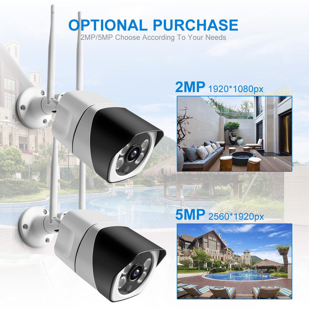 Camera ip int H264 megapixel motorisee wifi noire