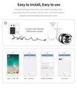 Caméra IP wifi extérieure jour/nuit MJPEG