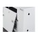 Coffret pivotant 19" 12U gris prof 550 mm