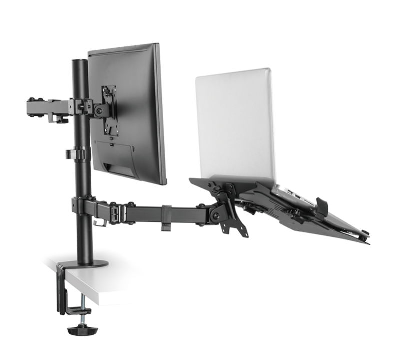 Support Bureau Moniteur 13 à 32" + Notebook 10" à 15,6"