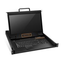 KVM 8 ports PS2, 2 Utilisateurs, 19"