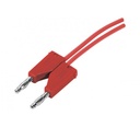 Cordon fiche banane rouge