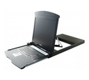 Dexlan console lcd 19" dual rail kvm 16P VGA/PS2-USB +cab…
