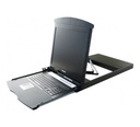 Dexlan console lcd 19" dual rail kvm 8P VGA/PS2-USB + cab..
