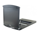 Dexlan console lcd 19" dual rail kvm 8P VGA/PS2-USB + cab..