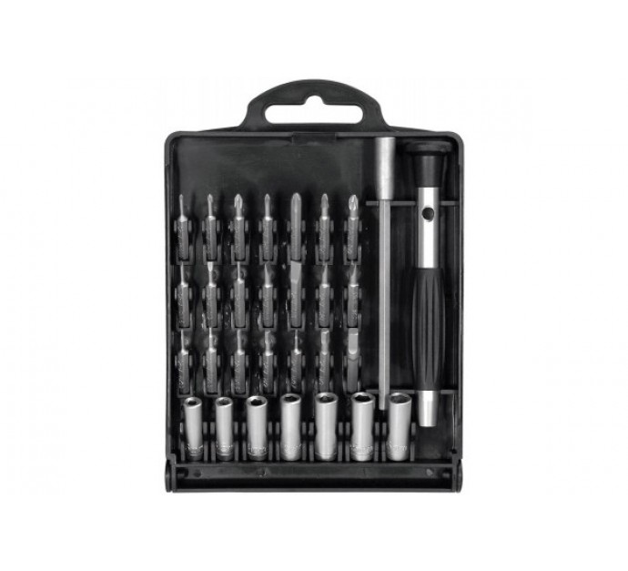 Mini tournevis de précision - 28 embouts
