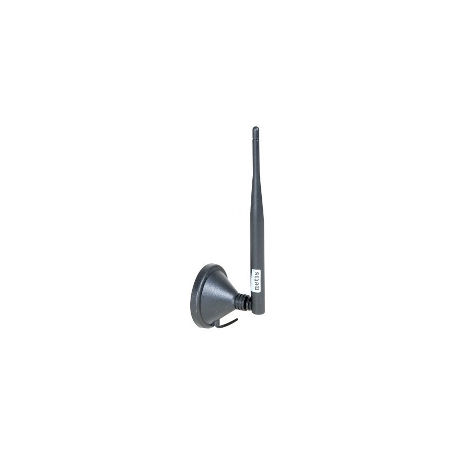 Netis PA105C antenne de bureau magnet. 5DBi cable 1M rp-sma