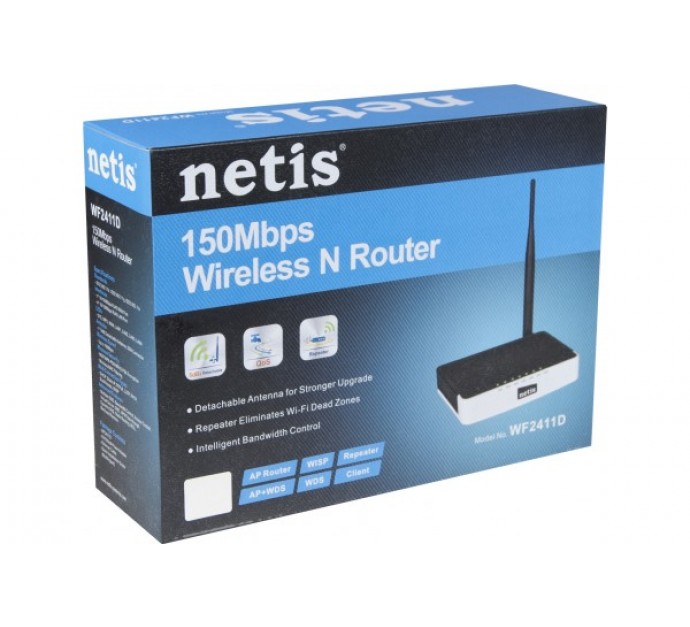 Netis WF2411D routeur wifi 150M 4P.10/100 ant 5dB detacha...