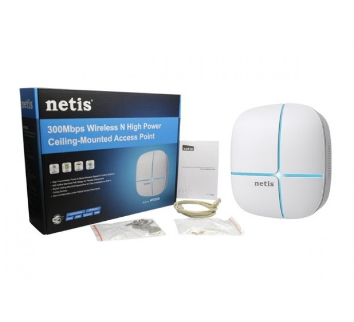 Netis WF2520 plafonnier wifi 300MBPS auto-alimente PoE ac...