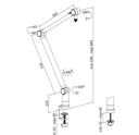 Bras de Microphone Professionnel pour Bureau - AA0127
