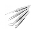 Pinces brucelle (lot de 4 )