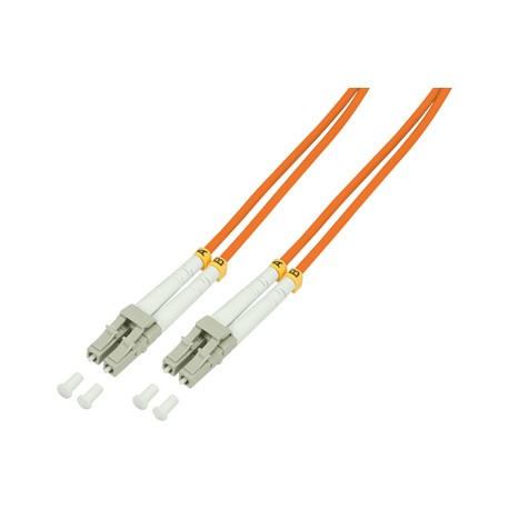 Jarretière optique LC - LC Duplex Multimode  50/125µ 20,00 m
