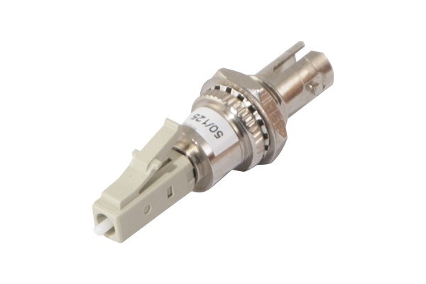 Adaptateur fibre monomode LC male / ST femelle