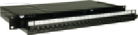 Tiroir Optique équipé 24 ST Multimode