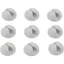 Blue lounge cabledrop mini blanc (lot de 9)