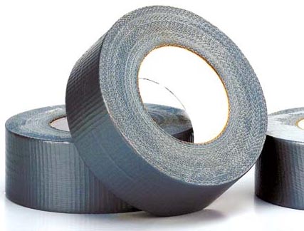 Ruban adhésif toile Argent - 48mm x 100m