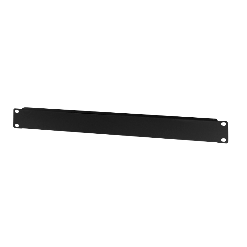 Panneau plein 19" 1U noir