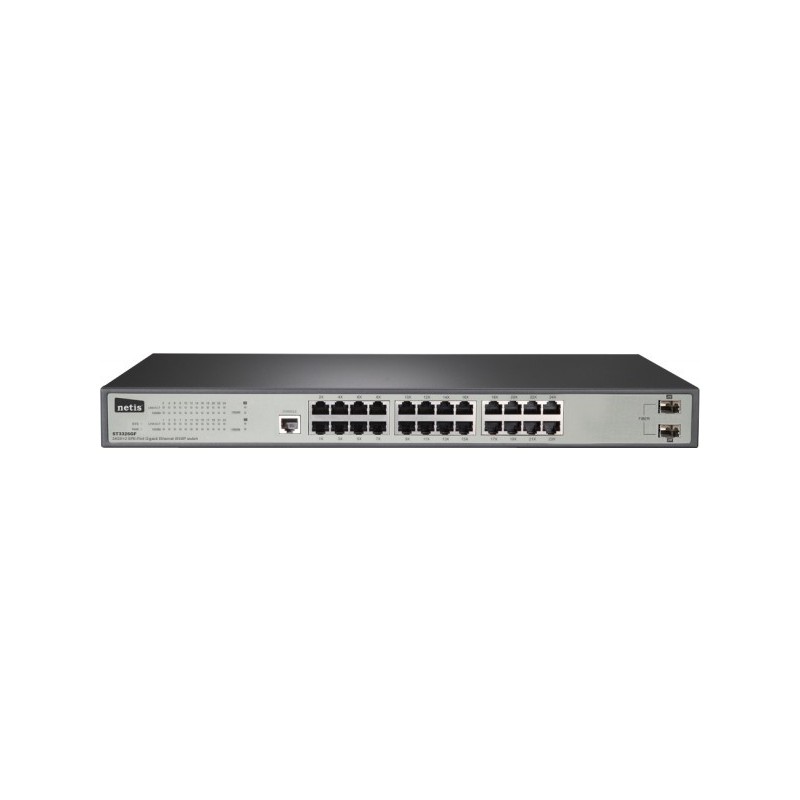 Netis ST3326GF Switch Niv2 24 ports Gigabit + 2 SFP indép