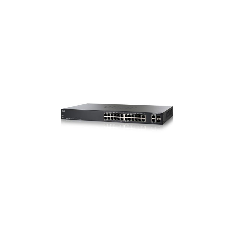 CISCO SG200-26P SMART SWITCH 24 PORTS GIGABIT + 2xSFP PoE