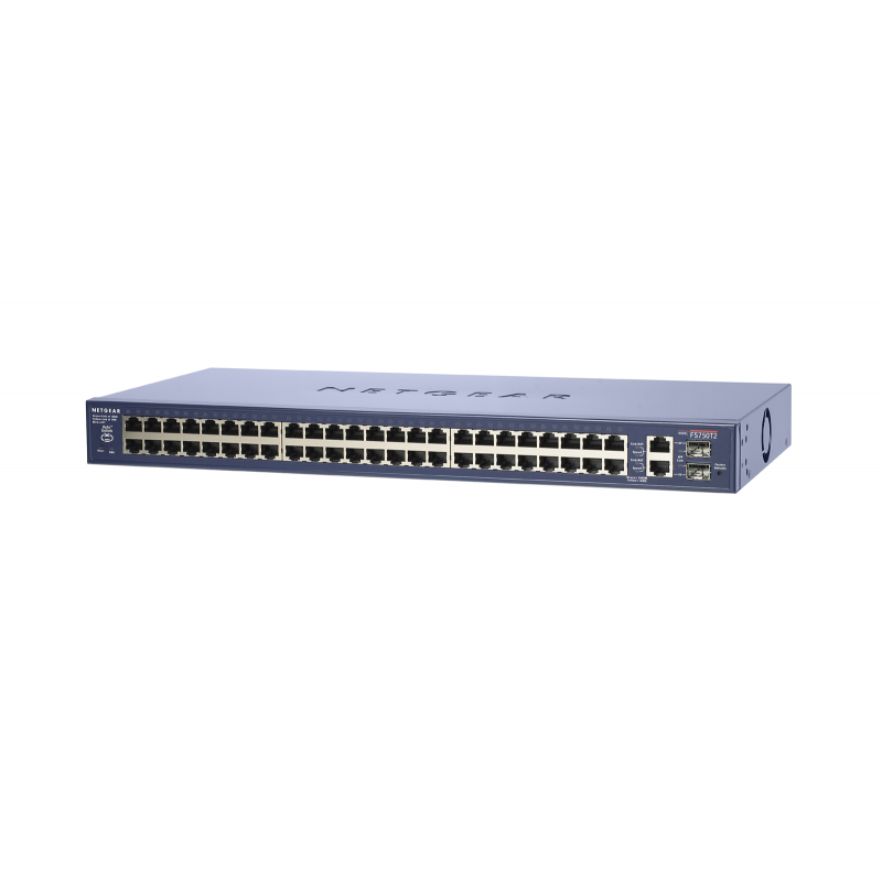 Netgear FS750T2 Switch L2 48 ports 10/100 + 2 COMBO GIGA/SFP