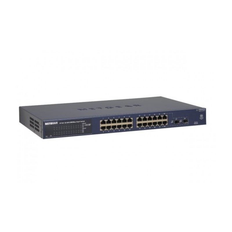 Netgear GS724T Switch Niveau 2 - 24 ports Gigabit + 2 SFP