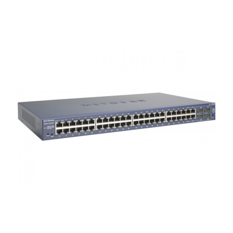 Netgear GS748T Switch Niveau 2 - 48 ports Gigabit + 4 SFP