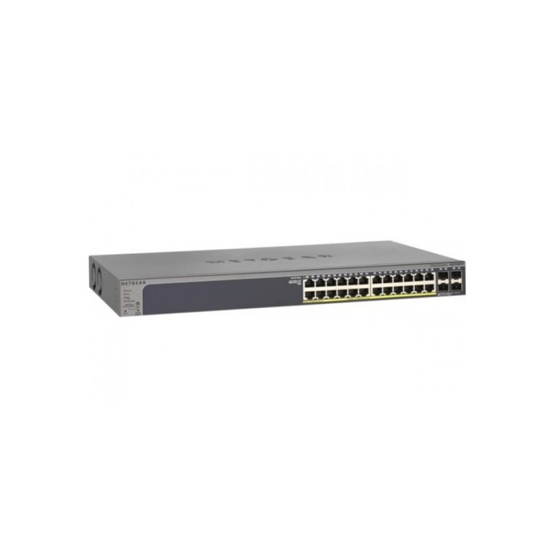 Netgear GS728TP sw Niv2+ 24 Gigabit PoE + 4SFP 264W