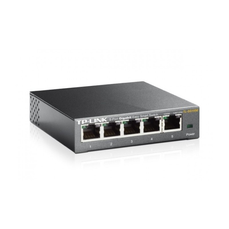 Tp-link TL-SG105E switch metal 5 ports Gigabit IGMP+Vlan+QoS