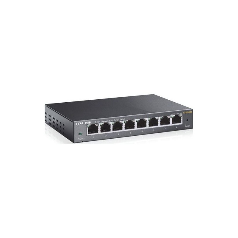 Tp-link TL-SG108E switch metal 8 ports Gigabit IGMP+Vlan+QoS