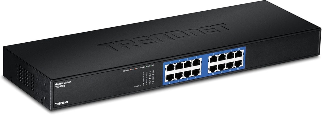 Switch Gigabit GREENnet à 16 ports TEG-S16g (Version v2.0R)